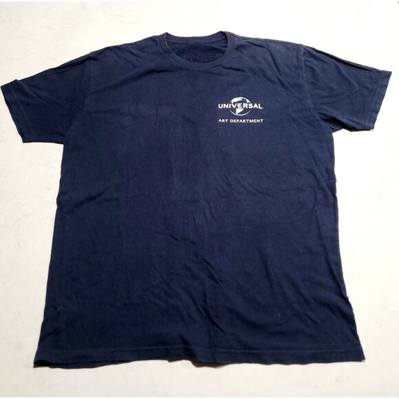 Universal Studios Art Department Staff Shirt Sign Ship Employee Property XL EUC - Picture 2 of 6